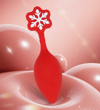 Venusfun Snowflake shaped Anal Plug Butt Plug Christmas presents Christmas Sex toy