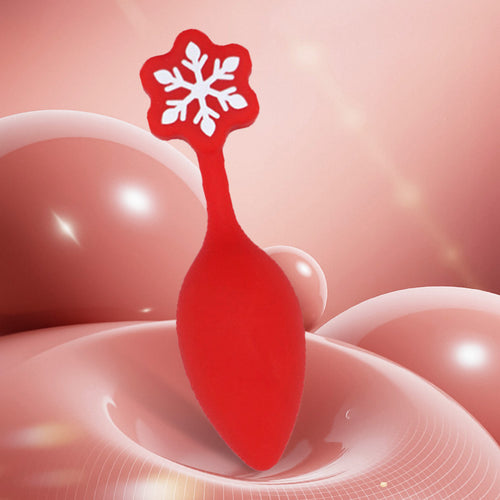 Venusfun Snowflake shaped Anal Plug Butt Plug Christmas presents Christmas Sex toy