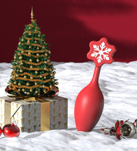 Venusfun Snowflake shaped Anal Plug Butt Plug Christmas presents Christmas Sex toy