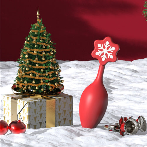 Venusfun Snowflake shaped Anal Plug Butt Plug Christmas presents Christmas Sex toy