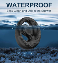 Venusfun App Controlled 2 in 1 Silicone Vibrating Cock Ring for Couples with Delay and Remote Control