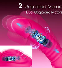 Venusfun 10 Vibrating Speeds Strap On Riding Dildo G-Spot Massager Clitroal Stim