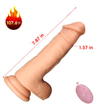 Venusfun Realistic Thick Dildo With Smart Heating & Powerful Suction Cup
