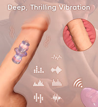 Venusfun Realistic Thick Dildo With Smart Heating & Powerful Suction Cup