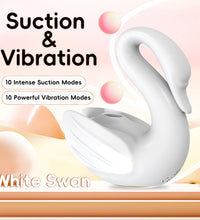 Venusfun 10 Modes Swan-shaped Suction Clitoral Vibrator