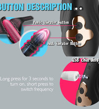 Venusfun Telescopic Vibrating Prostate Glans Trainer Male Masturbator