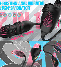 Venusfun Telescopic Vibrating Prostate Glans Trainer Male Masturbator