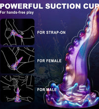 Venusfun Tentacle Dildo Cthulhu Octopus Silicone Erotic Fantasy Toy for Adults
