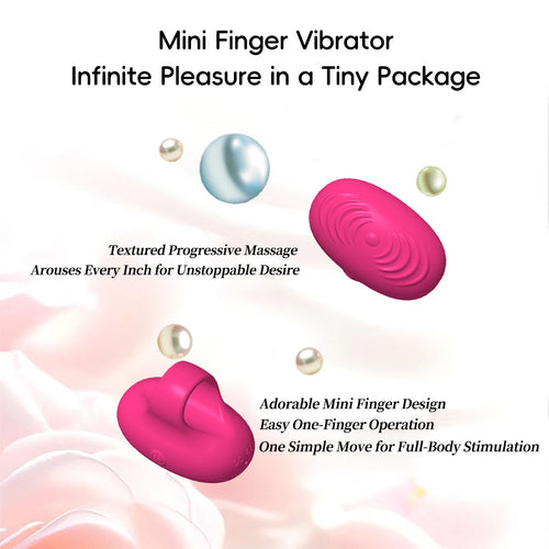 Venusfun Multi-Speeds Threaded Bullet Finger Clitoral Vibrator
