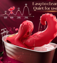 Venusfun Thrusting Vibrating Massager For Intense Clit and G Spot Pleasure
