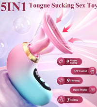 Venusfun Tongue Licking & Sucking G-Spot Stimulator Vibrator