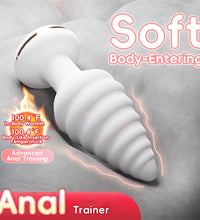 Venusfun Unicorn Butt Plug Anal Trainer With Smart Heating Backdoor Toy