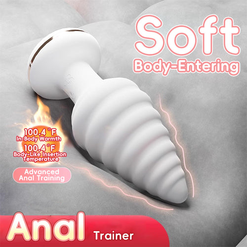 Venusfun Unicorn Butt Plug Anal Trainer With Smart Heating Backdoor Toy