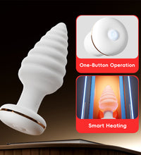 Venusfun Unicorn Butt Plug Anal Trainer With Smart Heating Backdoor Toy