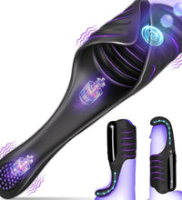 Venusfun Vibrating Penis Ring App Control Glens Trainer With 10 Vibrating Modes