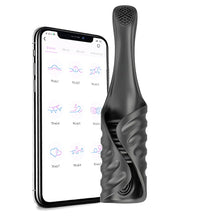 Venusfun Vibrating Penis Ring App Control Glens Trainer With 10 Vibrating Modes