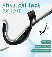 Venusfun Vibrating Cock Ring With Clitoral Stimulator