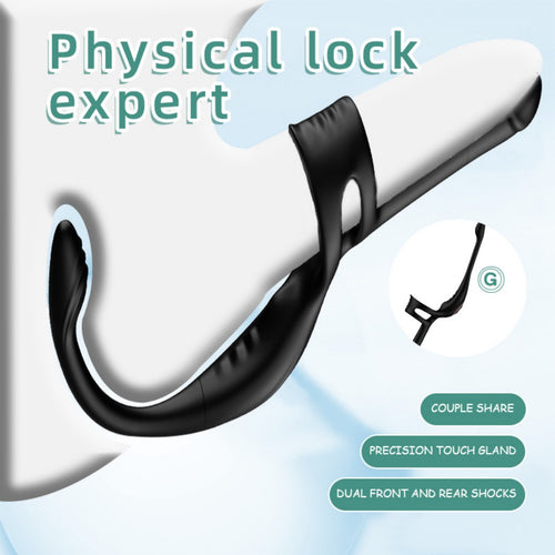 Venusfun Vibrating Cock Ring With Clitoral Stimulator