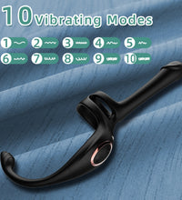 Venusfun Vibrating Cock Ring With Clitoral Stimulator