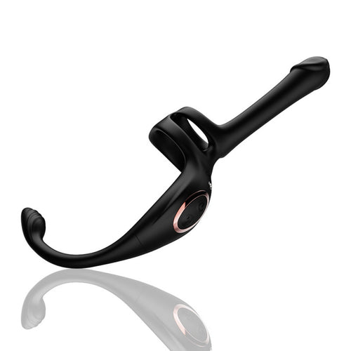 Venusfun Vibrating Cock Ring With Clitoral Stimulator