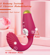 Venusfun Wearable Clitoris Sucking Vibe G-spot Vibrator With Smart Heating