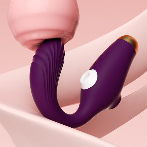 Venusfun Wearable Clitoris Sucking Vibe G-spot Vibrator With Smart Heating