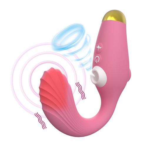 Venusfun Wearable Clitoris Sucking Vibe G-spot Vibrator With Smart Heating