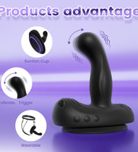Venusfun Wearable Prostate Massager Vibrator With Suction For Any Gender