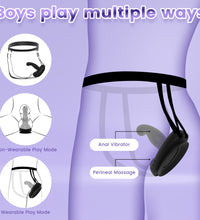 Venusfun Wearable Prostate Massager Vibrator With Suction For Any Gender