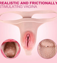 Venusfun Wearable Silicone Panty with Insertable Channel Realistic Fit Stretch Design