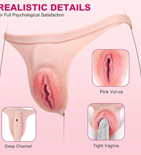 Venusfun Wearable Silicone Panty with Insertable Channel Realistic Fit Stretch Design