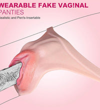 Venusfun Wearable Silicone Panty with Insertable Channel Realistic Fit Stretch Design
