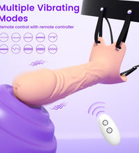 Venusfun Wearable Silicone Textured Penis Sleeve With Remote Control