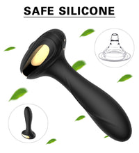 Vibrating Electroshock Prostate Massager Dildo Anal Plug