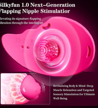 Venusfun Wearable Nipple Clamps with Flapping Vibration 10 Modes