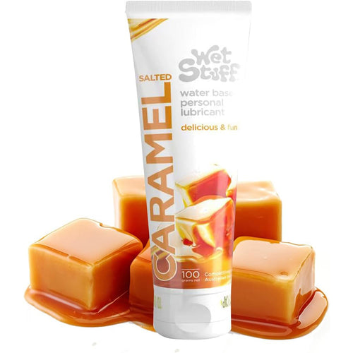 Wet Stuff Fruity Caramel Flavoured Lubricant Gel for Women Edible Water Based Low Irritation