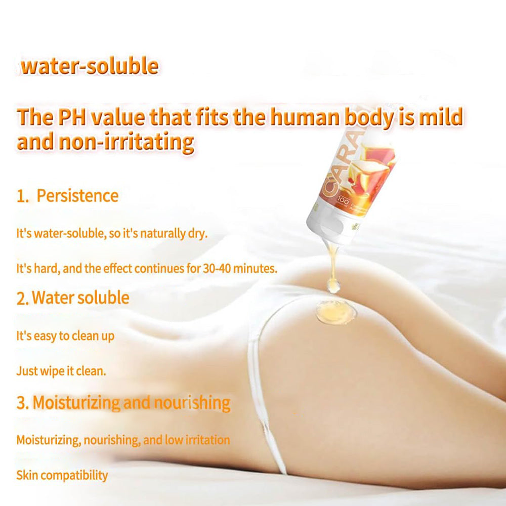 Wet Stuff Fruity Caramel Flavoured Lubricant Gel for Women Edible Water Based Low Irritation