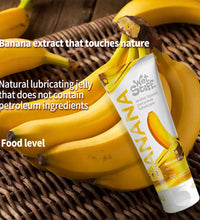 Wet Stuff Natural Banana Flavoured Lubricant Gel for Women Edible Water Based Low Irritation