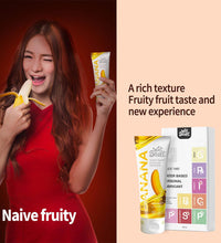 Wet Stuff Natural Banana Flavoured Lubricant Gel for Women Edible Water Based Low Irritation