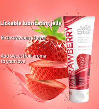 Wet Stuff Natural Strawberry Flavoured Lubricant Gel for Women Edible Water Based Low Irritation
