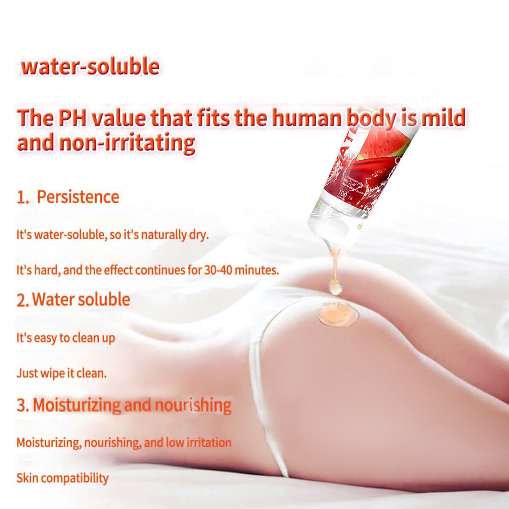 Wet Stuff Watermelon Flavoured Lubricant Gel for Women Edible Water Based Plant Based Low Irritation