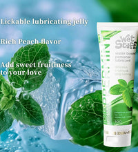 Wet Stuff Peppermint Edible Lubricant Natural Water Base Lube Cooling lubricant