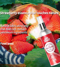 Wet Stuff Strawberry Edible Water Based Lubricant for Women Plant Based Safe Formula Long Lasting Smooth Glide