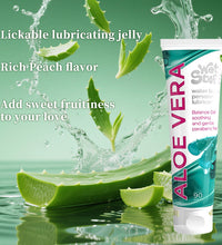 Wet Stuff Water Based Aloe Vera Lubricant No-rinse Natural Lube For Blowjob