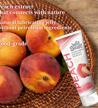 Wet Stuff Water-Based Lubricant Natural Peach Lubricating Gel Edible Lubu