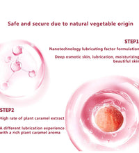 Wet Stuff Water-Based Lubricant Natural Peach Lubricating Gel Edible Lubu