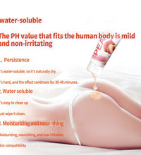 Wet Stuff Water-Based Lubricant Natural Peach Lubricating Gel Edible Lubu