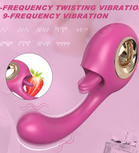 S-Hande G-Spot Tongue Licking Clitoral Stimulator
