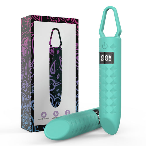 Bullet Vibrator Lcd Display Mini Women Masturbator