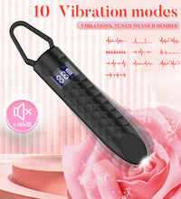 Bullet Vibrator Lcd Display Mini Women Masturbator